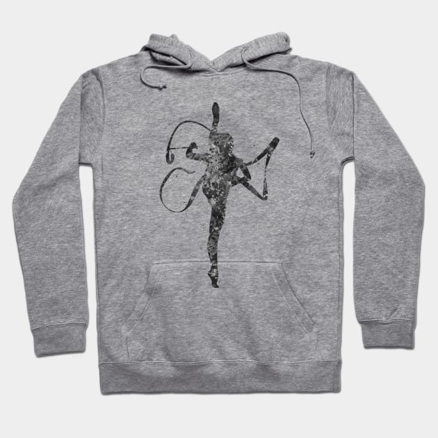 Rhythmic gymnastics girl Hoodie by Yahya Art